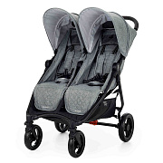 Прогулочная коляска для двойни Valco baby Slim Twin Tailormade Grey Marle