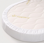 Простыня Perina Oval на резинке ПРО-125х75 Белый