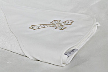 Махровая пеленка с уголком Lappetti Мой ангел К2 ЧЗ