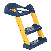 Детское сиденье для унитаза Pituso с лесенкой и ручками 16010 Blue/Голубой