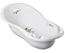 Детская ванна Tega Baby Sowa (Сова) PB 102 см серый