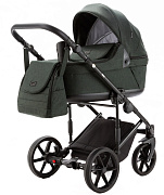 Детская коляска Adamex Locco Light 3 в 1 LL-TK105 TIP (ТЕМНО-ЗЕЛЕНЫЙ)