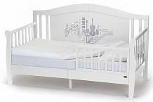 Детская кроватка-диван Nuovita Stanzione Verona Div Musica Bianco/Белый