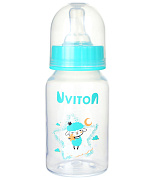 Бутылочка Uviton стандартное горлышко 125 мл 0114 мятный