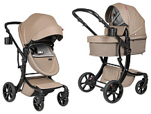 Детская коляска трансформер Aimile Spring какао