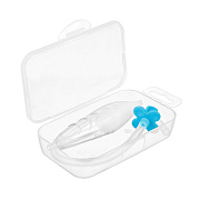 Аспиратор назальный Roxy-Kids с мягким наконечником в футляре RND-27-116MB голубой