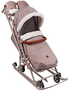 Детские санки-коляска Nika Ника Детям 7-8К НД7-8К/8 бежевый