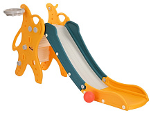 Горка Pituso Морская звезда с баскетбольным кольцом Yellow/Желтый