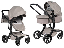 Детская коляска трансформер Aimile PRO латте