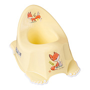 Детский горшок Tega Baby Лесная сказка антискользящий FF-001-109 светло-желтый