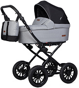 Детская коляска Riko Basic Bella Lux Classic 2 в 1 2025 02 серый