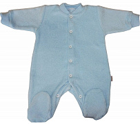 Комбинезон Папитто махра начес И93-526 голубой 62