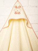 Махровая пеленка с уголком Lappetti Летняя история П2 ЧЗ П2/2 розовый