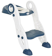 Детское сиденье для унитаза Pituso с лесенкой и ручками FG366B Blue/Синий