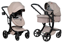 Детская коляска трансформер Aimile Spring латте