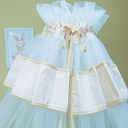 Балдахин Vikalex Мишкина Компания горох бежевый