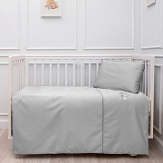 Комплект постельного белья Lappetti Коники-сны 3 предмета 3148/5 серый