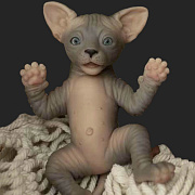 Игрушка Magic Manufactory коллекция Magic Pets Сфинкс 18 см серый