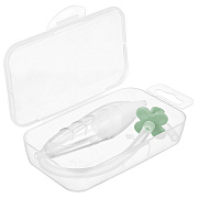 Аспиратор назальный Roxy-Kids с мягким наконечником в футляре RND-27-116MO оливковый