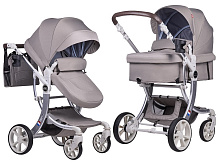 Детская коляска-трансформер Aimile Original Pearl капучино