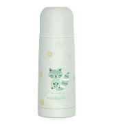 Детский термос для жидкостей Miniland Thermy Dolce 350 мл бирюзовый/енот