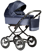 Детская коляска Indigo Barbara 21 Classic 2 в 1 Ba01 синий