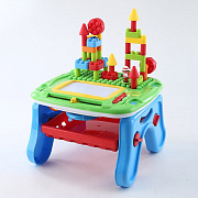 Развивающий столик Pituso Строитель 2 в 1