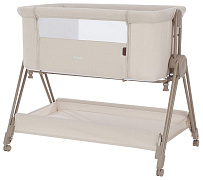 Приставная колыбель Carrello Gracia CRL-16502 Linen Beige