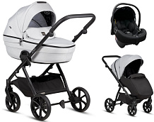 Детская коляска Tutis Uno 6 Plus Essential collection 3 в 1 с автокреслом Elo Lux EduSky Black 1602142 Risso