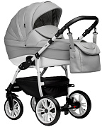 Детская коляска Indigo Indigo Special New 2 в 1 Is04 серая кожа