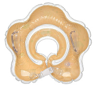 Круг для купания Uviton с погремушкой 0055 персик