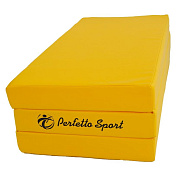 Детский мат Perfetto Sport № 4 (100х150х10 см) складной желтый