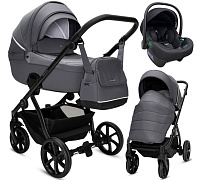 Детская коляска Noordi Fjordi V2 3 в 1 с автокреслом Terra Edusky Black 1462148 Boreal