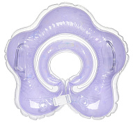 Круг для купания Uviton с погремушкой 0055 сирень