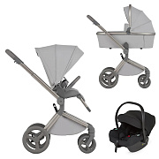 Детская коляска Anex Flo x Avionaut Cosmo 3 в 1 без адаптеров Frossy/ss-06 Black