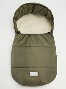 Конверт меховой AmaroBaby Snowy Baby 85 см хаки