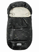 Конверт меховой AmaroBaby Snowy Baby 85 см космос черный
