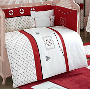 Детский комплект в кроватку Kidboo Ocean 6 предметов Red