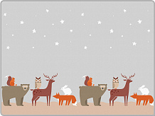 Развивающий двусторонний коврик Parklon Prime Living 150x200x1 см Неразлучные друзья