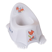 Детский горшок Tega Baby Лесная сказка антискользящий, зв. эф PO-069-111 Светло-Бежевый