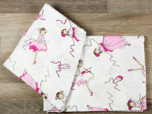 Простыня AmaroBaby 150х210 см балерины