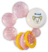 Прорезыватель Uviton PLAY c кольцами 0212 розовый