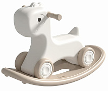 Лошадка-качалка-беговел UNIX Kids Camel бежевый PPRHWHCL