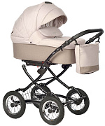 Детская коляска Indigo Barbara 21 Classic 2 в 1 Ba08 бежевый
