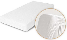 Наматрасник непромакаемый Bambola на резинке 120*60 см белый