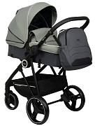 Детская коляска трансформер Indigo Shuttle 3 в 1 оливковый-серый