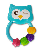 Погремушка Uviton Совенок Fill голубой
