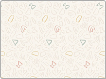 Развивающий двусторонний коврик Parklon Prime Living 150x200x1 см Пастель /Тераццо