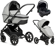 Детская коляска Noordi Aqua V2 3 в 1 с автокреслом Terra Edusky Black 1482602 Light Grey