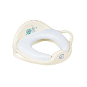 Накладка на унитаз мягкая Tega Baby Dog and Cat (Пес и Кот) PK-020-102 желтый